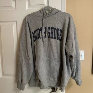 Brandy Melville John Galt Gray North Shore Christy Hoodie